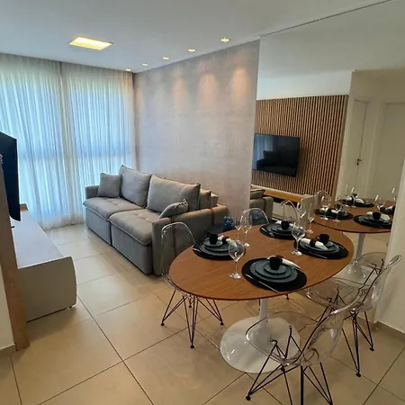 Apartamento Luxuoso A 500M Da Praia Maceió Exterior foto