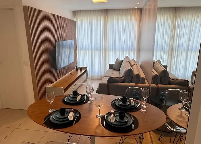 Apartamento Luxuoso A 500M Da Praia